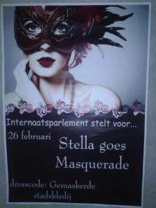 Stella goes masquerade
